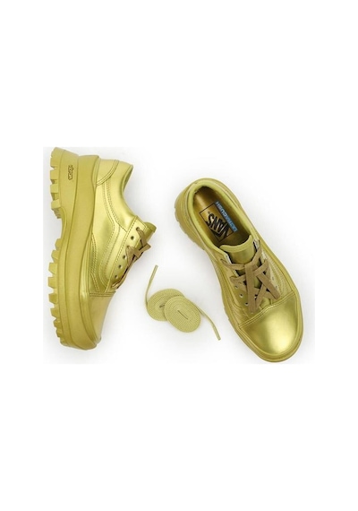 Vans Old Skool Vibram Dx Kadın Altın Spor Ayakkabı Altın