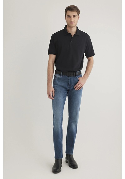 Mavi Erkek Polo Yaka T Shirt 0612520-900 Siyah