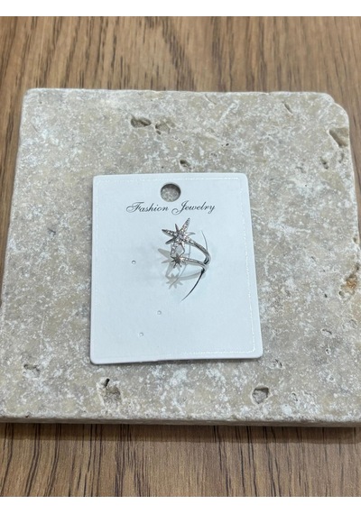 Kuzey Yıldızı Silver Kıkırdak Küpe Çok Renkli
