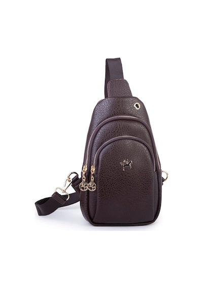 Nas Bag Kadın Crossbody Bag Bel Ve Body Bag Kahve Victoria Kahve - Kahve