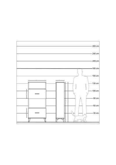 Arges Dolap 2 Raflı 2 Çekmeceli 60x30x134 Çam-aytaşı Çam Arges Dolap 2 Raflı 2 Çekmeceli 60x30x134 Çam-aytaşı Çam