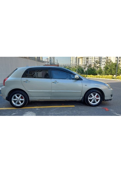Toyota Corolla Uyumlu Hb Krom Cam Çıtası 2002-2007 4Prç Paslanmaz Çelik