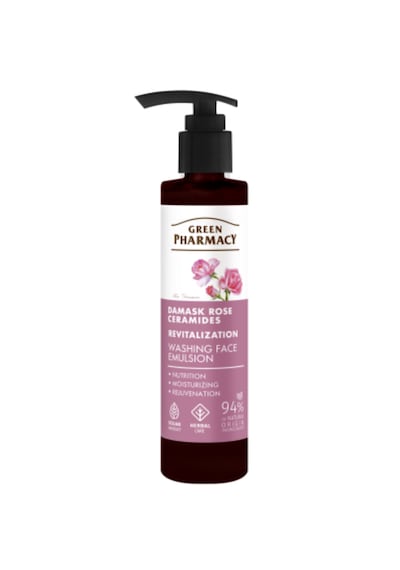 Canlandırıcı Yüz Yıkama Jeli Şam Gülü Seramidler 150 Ml.