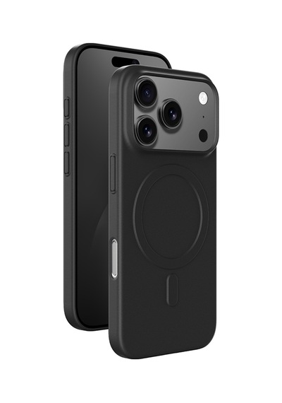 Apple Uyumlu iPhone 17 Pro Max Kılıf M-safe Şarj Özellikli Amazingthing Minimal Air Serisi Kapak Siyah Siyah
