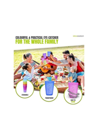Mithra Life 4 Adet 250 Ml Kırılmaz Parti Piknik Bardağı Mıt1109