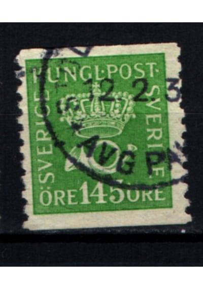 İsveç 1929-1934 Taç Ve Posta Borazanı 145 Öre Ws2225