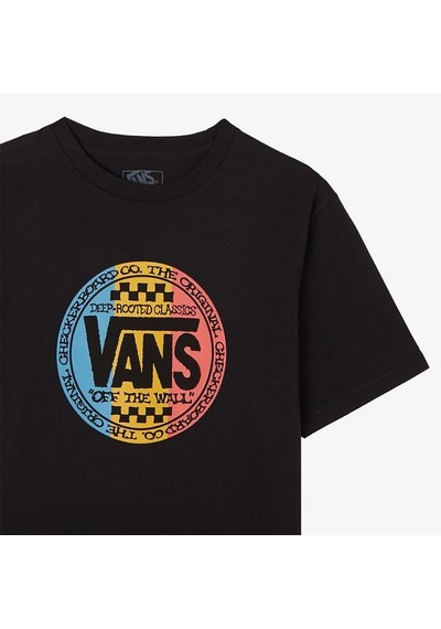 Vans Retro Co Erkek Çocuk Siyah Tişört Siyah