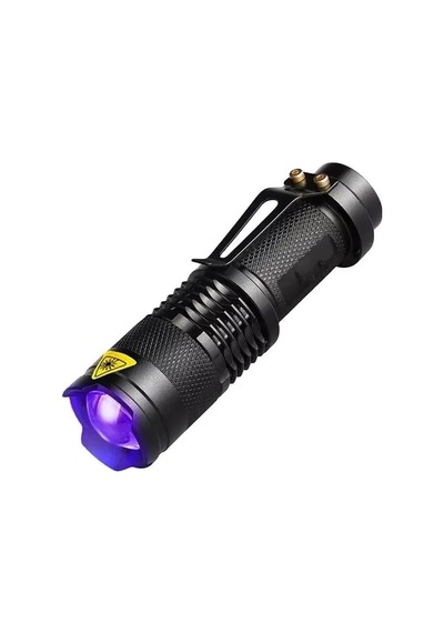 Uv-102 Ultraviyole Mor Işık Fener, 365 Nm Uv El Feneri, Tırnak Oje Kurutucu, Değerli Taş Tespiti