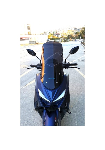 Motocam Arora Max T Easy 125 Ön Cam 2022-2026 Model 65cm Siyah Renkli 4mm Orta Boylu