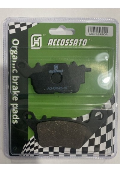 Yamaha Nmax 125 2021 Accossato Organik Ön Fren Balatası Agpa248or