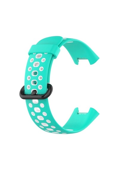 Redmi Watch 2 Spor Delikli Kordon - Turkuaz-beyaz