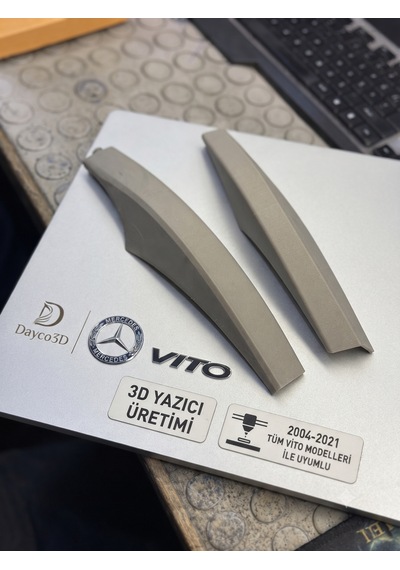 Mercedes Vito Solid Tavan Çıtası Kafa Plastiği Sol Ön 2004 / 2021 1