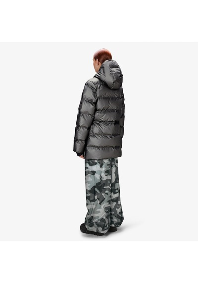 Rains Alta Puffer W3t4 Kadın Gri Mont