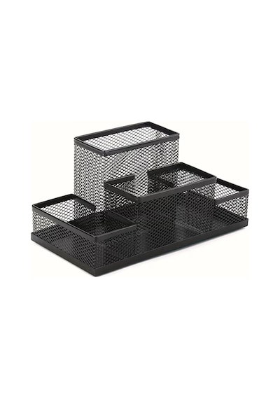 4 Bölmeli Metal Perforeli Organizer