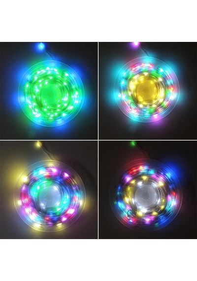 Sunlight Bluetooth+telefon Kumandalı Usb Magic Rgb Led Işık 10 Me