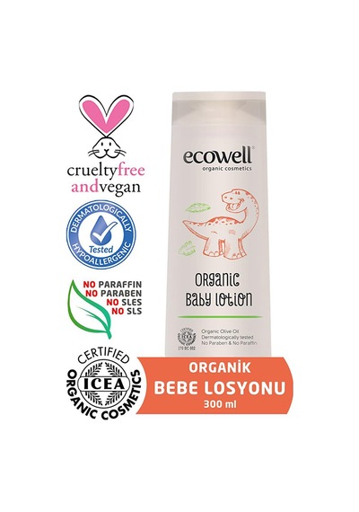 Ecowell Bebek Losyonu 1 x 300 Ml