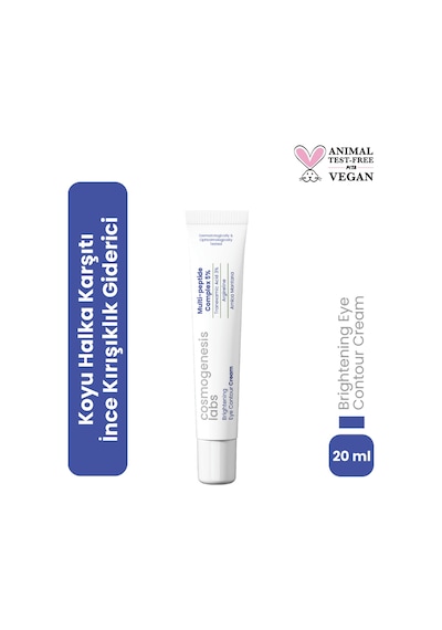 Cosmogenesis Labs Göz Altı Aydınlatıcı Krem 20ml - Koyu Halka Ve Şişlik Karşıtı Nemlendirici Vegan (TRANEKSAMİK ASİT)