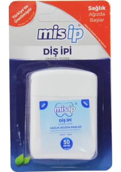 Misip Kürdanlı Diş İpi 50 Li 5 Adet