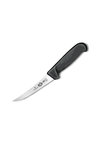 5.6603.12 12cm Kavisli Dar Ağız Sıyırma Bıçağı Siyah