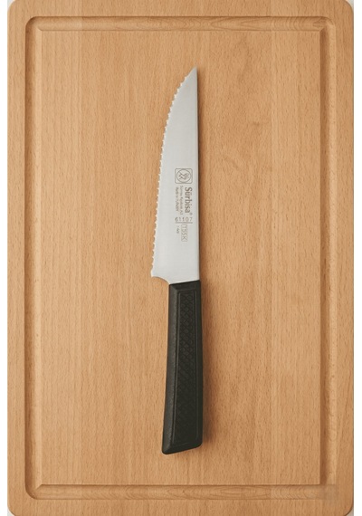 Biftek Et Steak Bıçağı Lazerli Tırtıklı Bıçak Nusret'in Et Kesme Bıçağı Sürmene Sürbisa 61107