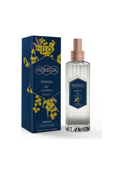 Pereja 80 Derece EDC Mimoza Kolonyası Sprey Cam Şişe 100 ML