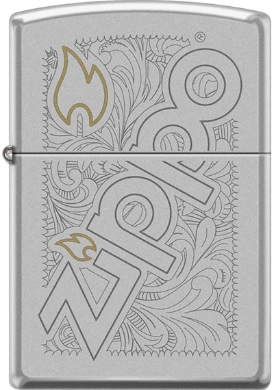 Zippo And Flame Dizayn Çakmak