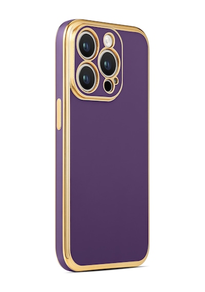 Zore İphone 14 Pro Uyumlu Ogaa Bark Kılıf-derin Mor