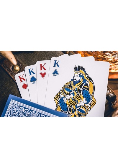 King Star Sanctuary Blue Premium Oyun Kağıdı Limited Edition Koleksiyonluk İskambil Kartları