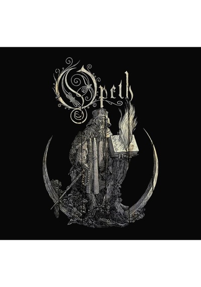 Faith Opeth Müzik Grubu Baskılı Unisex %100 Pamuk Kapüşonlu Siyah Sweatshirt Siyah