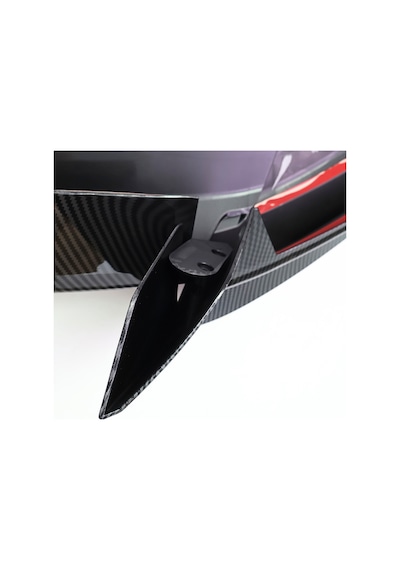 Red Lion Parts Tesla Model Y Juniper 2025+ Uyumlu Ön Tampon Lipi Parlak Karbon Fiber Görünüm