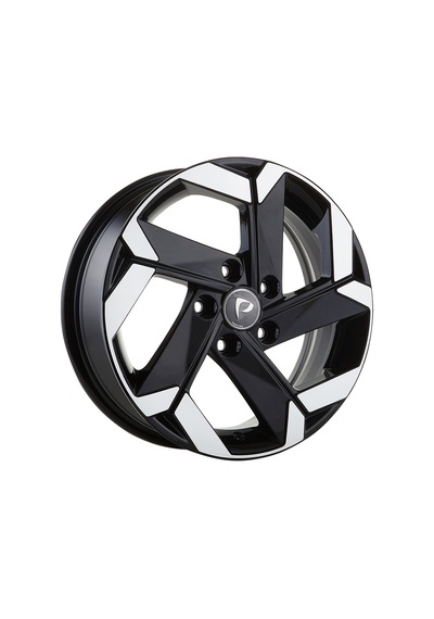 Lja-g393-01 7.5x17" 4x100 Et35 67.1 Black Lip Polished 17 İnç Jant Takımı 4 Adet
