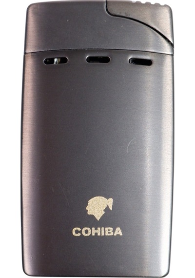 Cohiba Çift Torch Pürmüz Gunmetal Puro Çakmağı - Tr9027