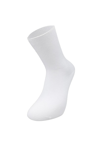 Bolero B27 Unisex Bambu Diyabetik Şeker Çorabı Beyaz