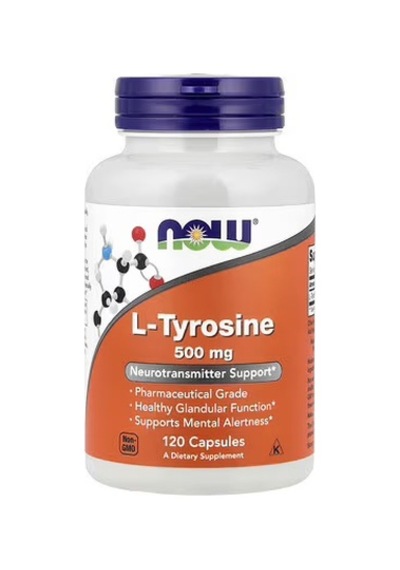 L-tyrosine 500 Mg 120 Capsules