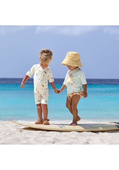 Lassig Surfboards Uv Korumalı Mayo Sea Salt Beyaz