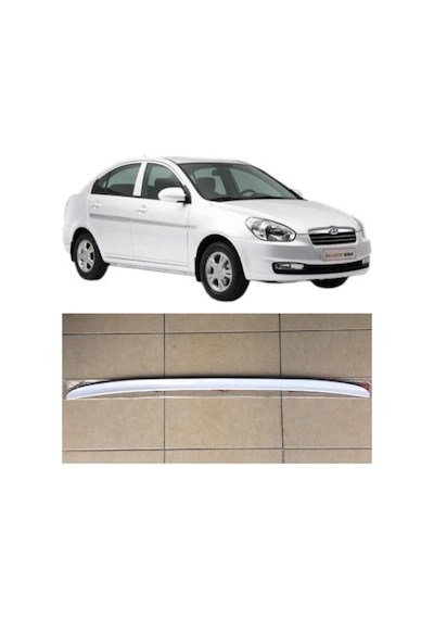 Hyundai Accent Era Bagaj Üstü Spoiler Bagaj Çıtası Parlak Beyaz