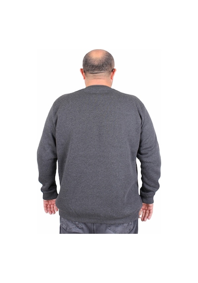 Moc Grande Mocgrande Erkek Büyük Beden Sıfır Yaka Sweat Twenty 24200 Antrasit Melanj Moc Grande Mocgrande Erkek Büyük Beden Sıfır Yaka Sweat Twenty 24200 Antrasit Melanj