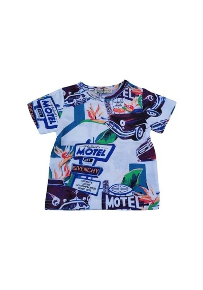 Woo Rage Erkek Çocuk Araba, Motorsiklet,panda,yazılı Tshirt-11751-mürdüm Mürdüm