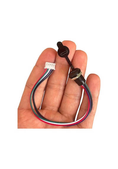 Ic-266t-2 Pano Tip Type-c Şase Dişi Soket 5p Şarj + Data