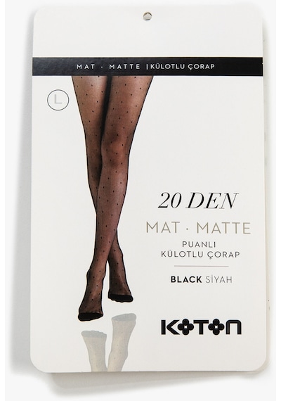 Koton İnce Külotlu Çorap 15 Den - Melis Ağazat X Koton Siyah 3wak80065aa 3WAK80065AA999 Siyah Koton İnce Külotlu Çorap 15 Den - Melis Ağazat X Koton Siyah 3wak80065aa 3WAK80065AA999 Siyah