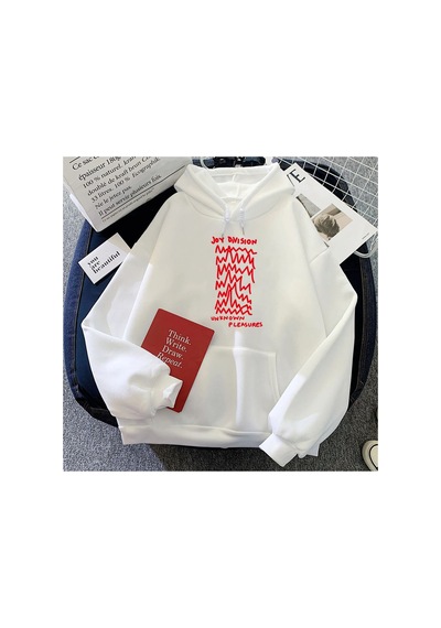 Tarzsokak Beyaz Bilinmeyen Zevkler Sevinç Bölümü Hoodies Bant Grafik Hip Ho
