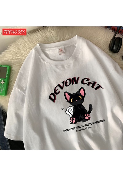 Noıssey Urban Pop Graphic Kadın Tişört Koleksiyonukod 5240 Beyaz