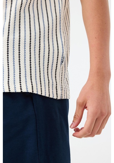 Loft Lf2036023 Erkek Kısa Kollu Polo T-shirt Mavi