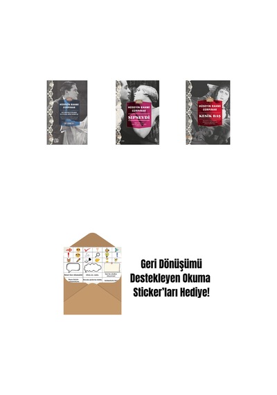 Kuyrukluyıldız Altında Bir İzdivaç Cep Boy + Şıpsevdi Günümüz Türkçesiyle + Kesik Baş Günümüz Türkçesiyle + Okuma Sticker'ları