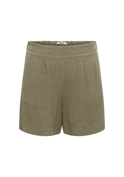 Only Onlsıesta Hw Sımple Lınen Bl Shorts Pnt Kadın Yeşil Şort - 15370395