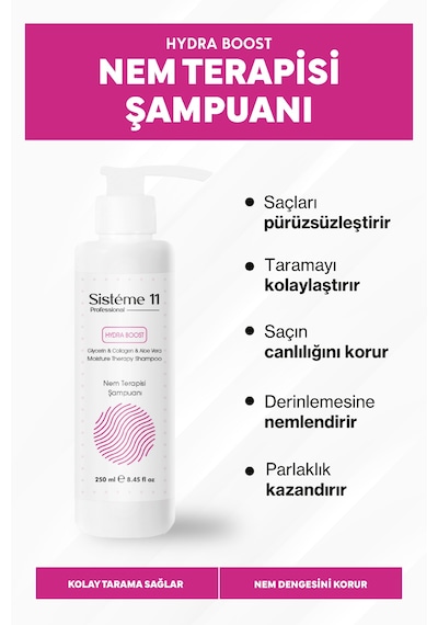Sisteme 11 Nem Terapisi Şampuan 250 Ml