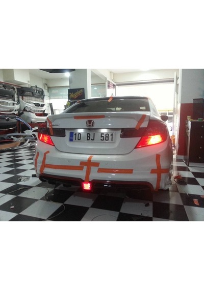 Honda Civic Fd6 Mugen Rr Arka Ek (Plastik) Honda Civic Fd6 Mugen