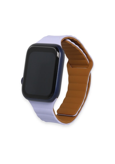 Gld-spt- Newface Apple Uyumlu Watch 42mm Kr411 Tailored Strap Kordon - Lila