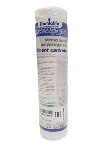 Atlas 10'' Ip Filtresi 5 Micron Bina Girişi, Kuyu Suyu Arıtma