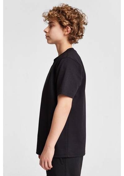 Lescon Çocuk Kısa Kol T-shirt 25s-3260-25n Siyah